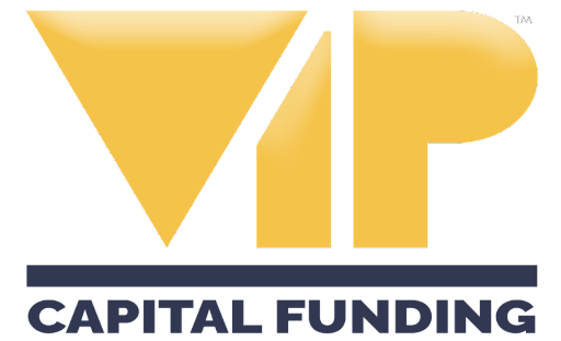 A black and yellow logo for the capital funding group.
