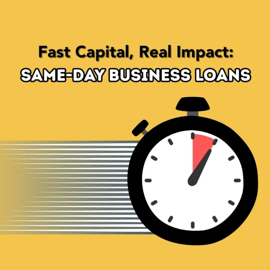 Get fast capital in under 24 hours. Learn how same-day business loans support urgent needs for smoke shops, event planners, and more.